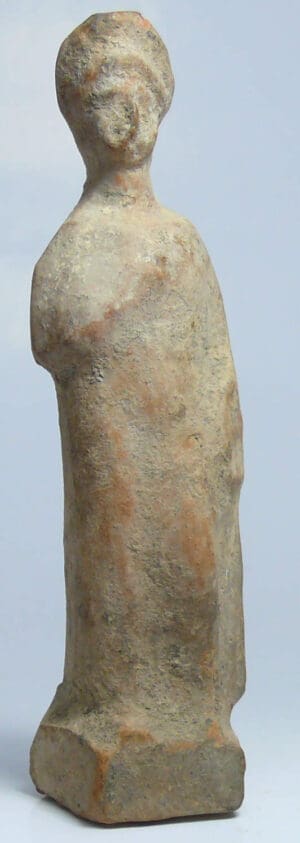 Romain - Statuette en terre cuite - 100 / 300 ap. J.-C.