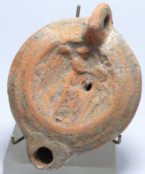 Romain - Lampe à huile (Victoire) - 200 / 500 ap. J.-C.