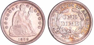 Etats-Unis - Dime 1859 O (Nouvelle Orléans)