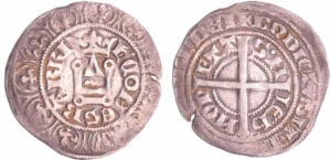 Duché de Lorraine  - Bar (comté de) - Henri IV - imitation de gros à la couronne de celui de Philippe VI de France (Saint-Mihiel)