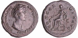 Faustine Mère - As (139, Rome) - La Concorde