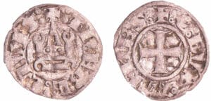 Athènes - Guillaume de la Roche - Denier tournois