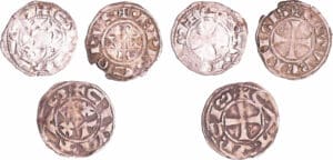 Languedoc - Evêché de Cahors - Lot de 3 deniers
