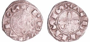 Languedoc - Vicomté d'Albi - Bernard de Castenet - Denier (Châteauneuf de Bonafos)