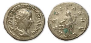 Gordien III - Antoninien (240, Rome) L'Equité