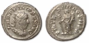 Philippe 1er - Antoninien - (247, Rome) La Paix