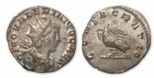 Valérien II - Antoninien (258, Cologne) DIVO Aigle