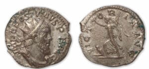 Postume - Antoninien (260-265, Cologne) La Victoire