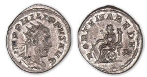 Philippe 1er - Antoninien (249, Rome) La Fortune.