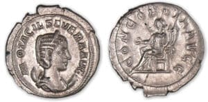 Otacilie - Antoninien (245/7, Rome) La Concorde.
