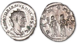 Trajan Dèce - Antoninien (250-251, Rome) Les Pannonies.