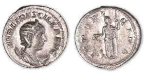 Etruscille - Antoninien (251, Rome) Junon.