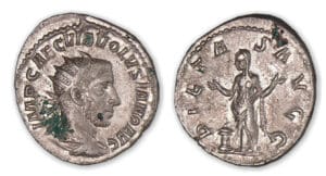 Volusien - Antoninien (251-252, Rome) La Piété.