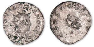 Valérien II - Antoninien (258, Cologne) DIVO Aigle.