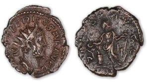 Tétricus 1er - Antoninien (273/4, Cologne) La Santé.