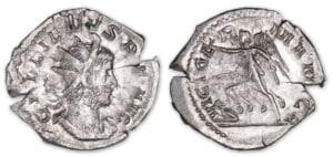 Gallien - Antoninien (258-259, Lyon) - La Victoire