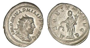 Philippe 1er - Antoninien (245/247, Rome) L'Equité