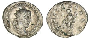 Volusien - Antoninien (253, Rome) L'Equité
