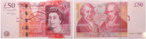 Angleterre - 50 pound 2012