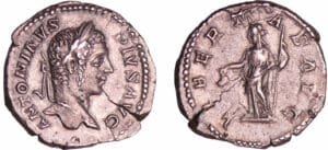 Elagabal - Denier (220-221, Rome) - La Libéralité