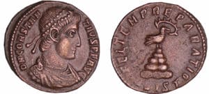 Constant - Demi-maiorina (348-350, Sisica) - Phénix