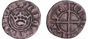 Louis XI (1461-1483) - Obole tournois - 2ème type