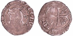 Charles VIII (1483-1498) - Liard au dauphin - 2ème émission - Romans