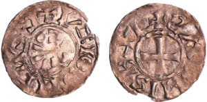 Franche-Comté - Comté de Scodingue - Denier (Salins-les-Bains)