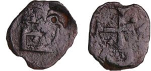 Corse - Bonifacio - Denier Contremarque B