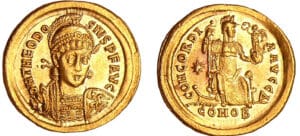 Théodose II - Solidus (Constantinople)