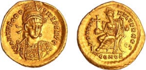 Théodose II - Solidus (402-450, Constantinople)