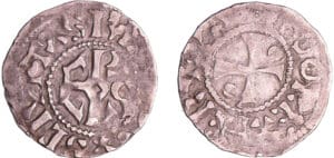 Picardie - Evêché de Beauvais - Hervé et Hugues Capet - Denier