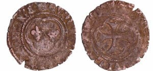 Louis XI (1461-1483) - Denier tournoi 1ère émission - Toulouse