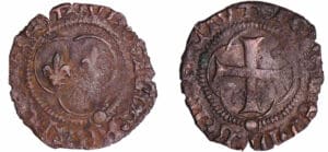 Louis XI (1461-1483) - Denier tournoi 2ème émission - Limoges