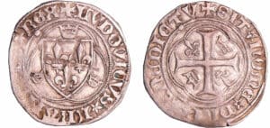 Louis XI (1461-1483) - Blanc à la couronne - Paris