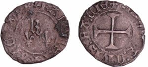 Charles VII (1422-1461) - Denier tournois au K