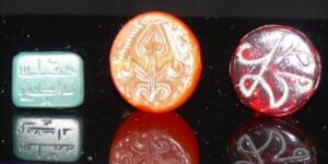 Epoques diverses - Lot de 3 cachets en pierre