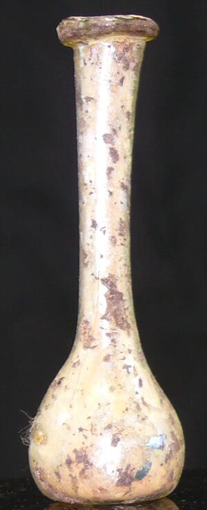 Romain - Vase en verre irisé - 100 / 300 ap. J.-C.