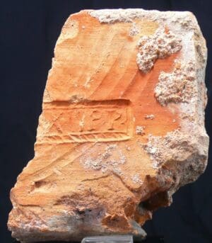 Romain - Brique en terre cuite de la Légion XXII - 0 / 400 ap. J.-C.