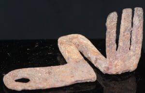 Romain - Clé en fer à 3 dents - 100 / 300 ap. J.-C.