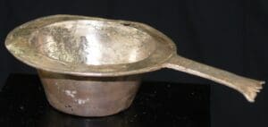 Romain - Casserole ou patère en argent - 200 / 300 ap. J.-C.