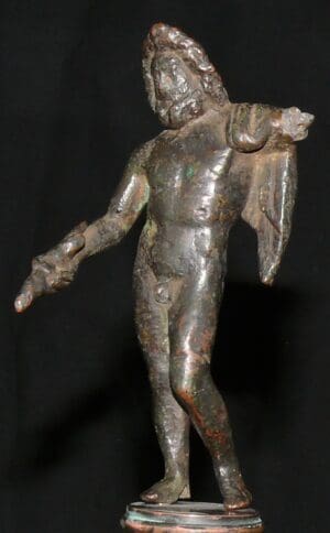 Romain - Jupiter en bronze - 200 / 300 ap. J.-C.