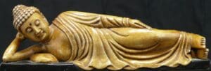 Asie - Boudha en pierre - 20ème siècle