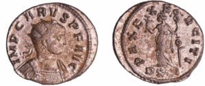 Carus - Aurélianus (Ticinum) - La Paix