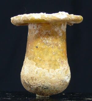 Romain - Balsamaire en verre irisé - 100 / 300 ap. J.-C.