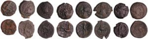 Gaulois - Lot de 8 bronzes
