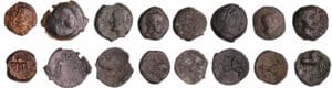Gaulois - Lot de 8 bronzes