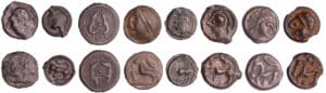 Gaulois - Lot de 8 potins