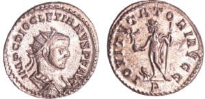 Dioclétien - Aurélianus (287-289, Lyon) - Jupiter