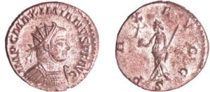 Maximien Hercule - Aurélianus (289-290, Lyon)